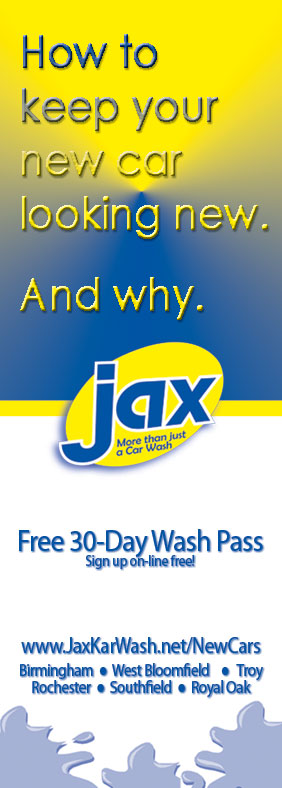 New Cars Wash Free at Jax! New Cars Wash Free at Jax!