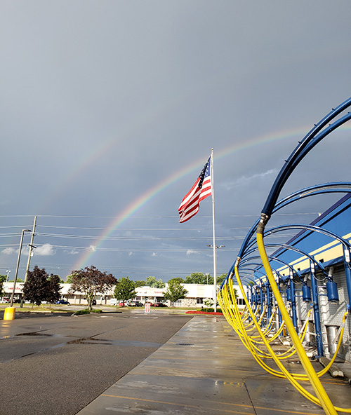RainbowPicture#1_sm Double-Rainbow at Jax Kar Wash Southfield Road